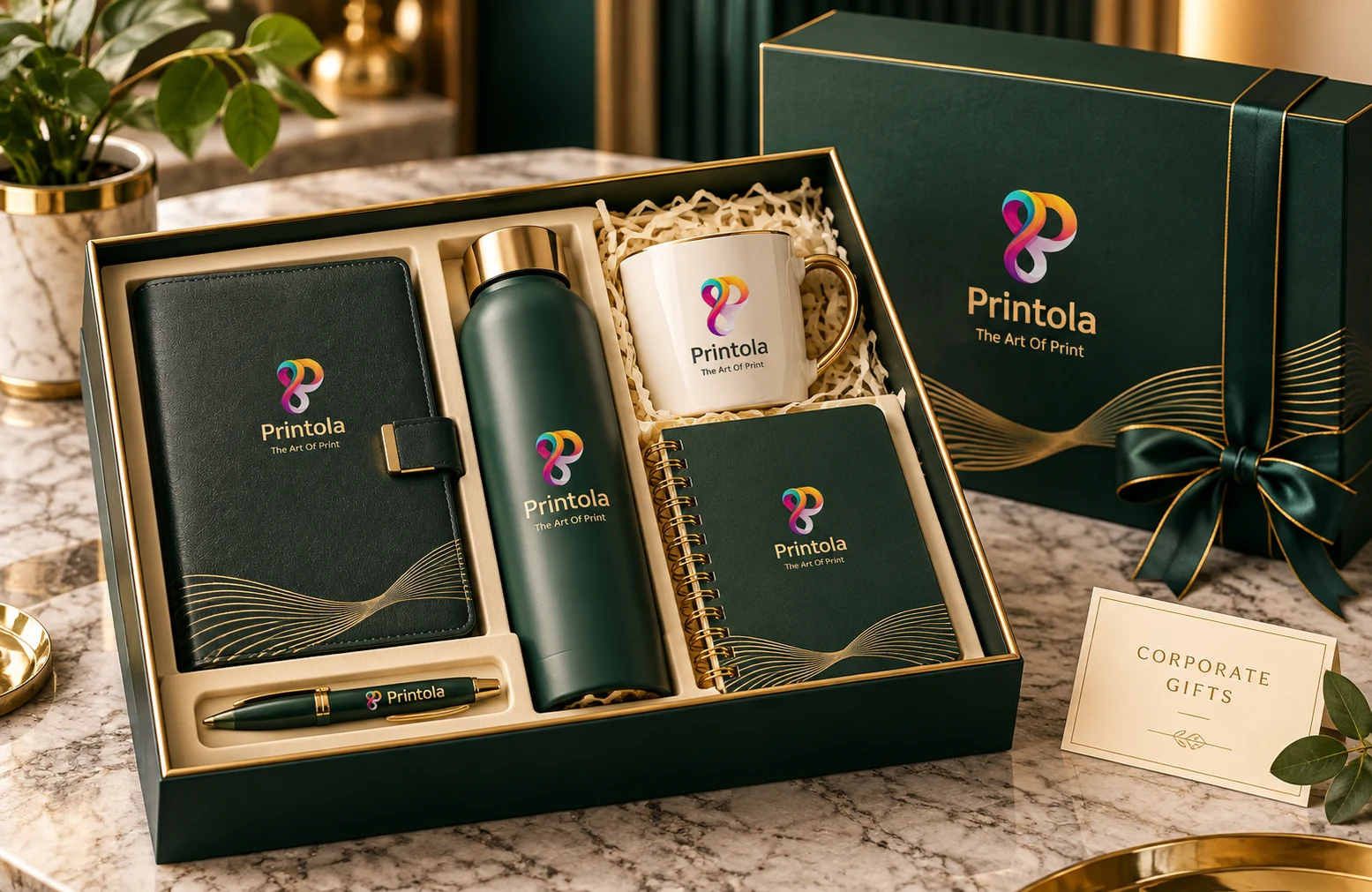 Executive corporate gifting concept