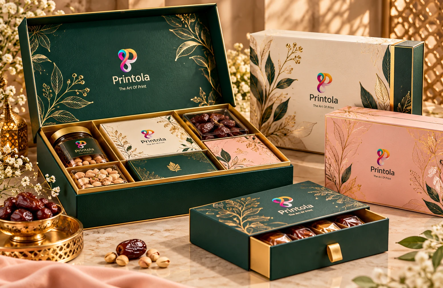 Custom luxury packaging concept