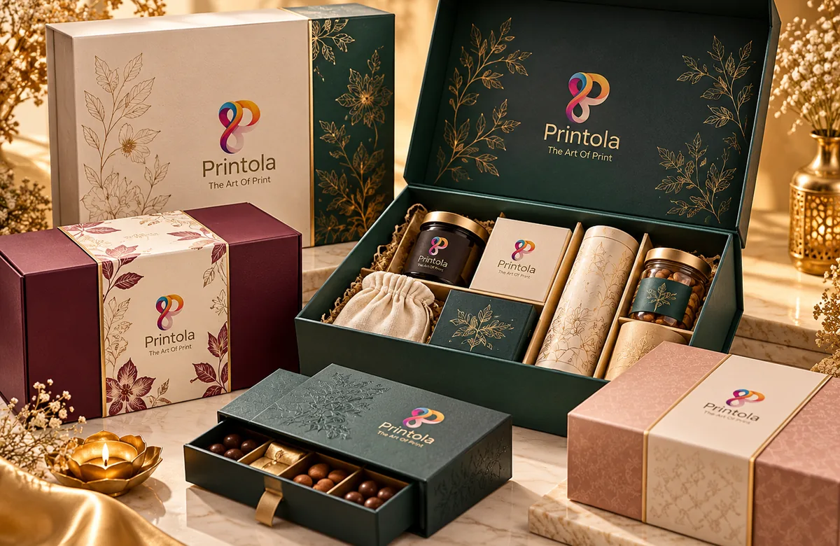 Kappa Rigid Gift Box Packaging — Printola service visual
